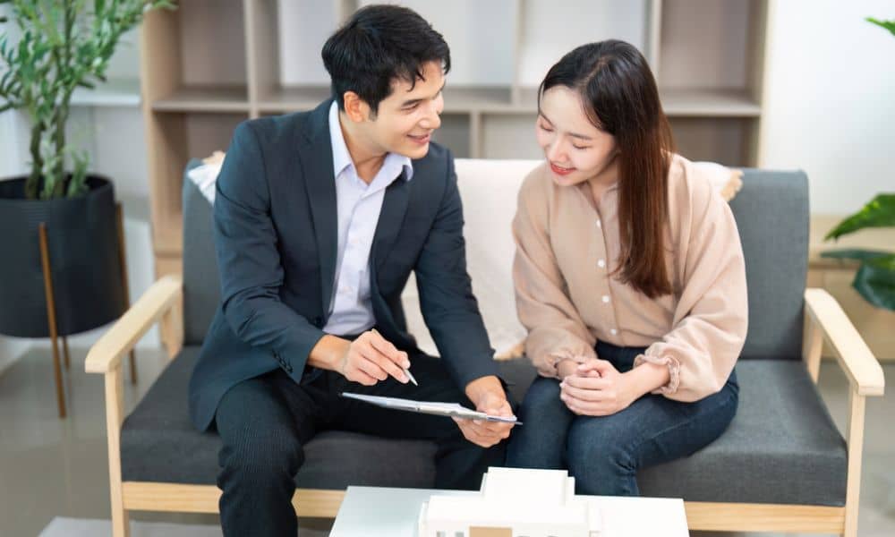 Commercial real estate deal review meeting - ALTA SURVEY Massachusetts Developers reviewing an ALTA survey during a commercial real estate deal discussion